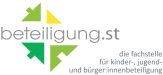 Logo des Vereins beteiligung.st | Die Fachstelle für Kinder-, Jugend- und BürgerInnenbeteiligung